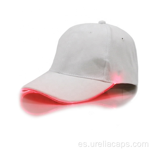 Sombrero colorido luces LED